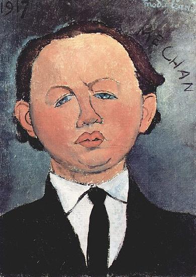 Amedeo Modigliani Portrat des Mechan oil painting image
